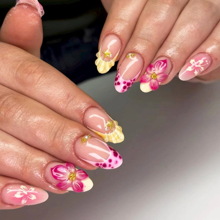 Blumen Design Press-On Nagel Set