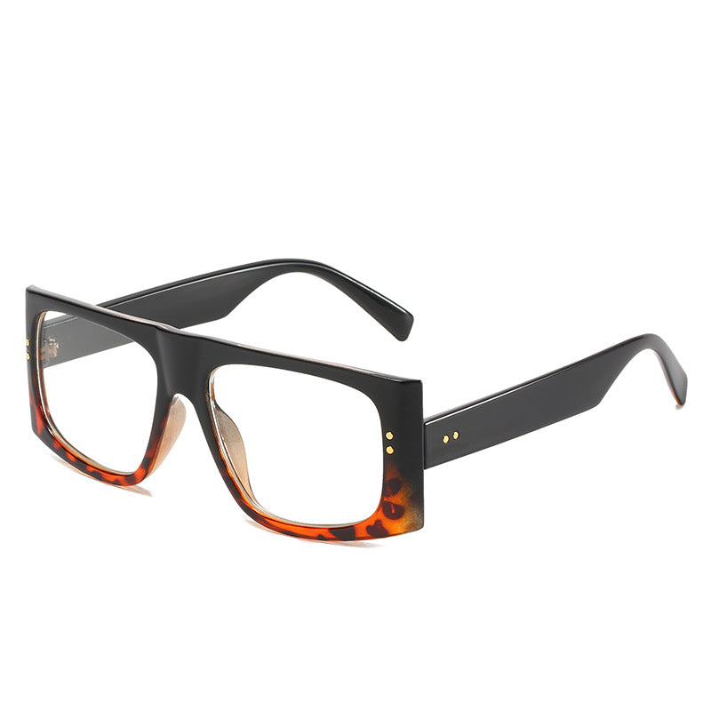 Damen oversized Sonnenbrille mit stylishem, schmalem Rahmen Karnz