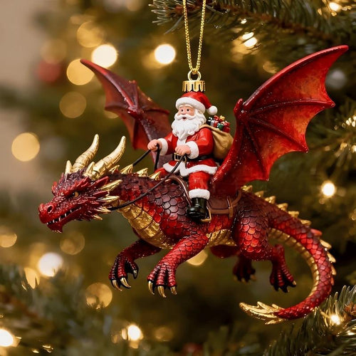 Fantastische Weihnachtsfigur im Drachen-Design Karnz