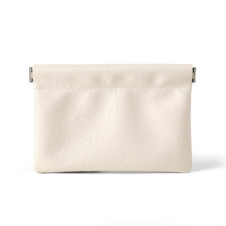 Texturierte Leder-Tasche