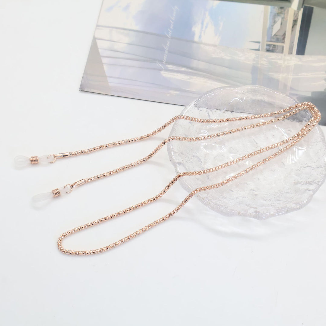 Chic Metallische Brillen Kette Karnz