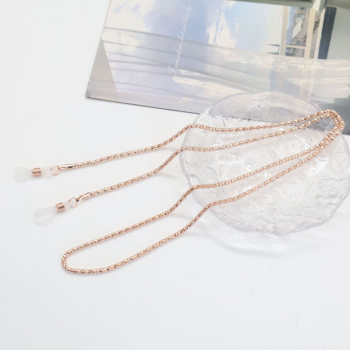 Chic Metallische Brillen Kette Karnz
