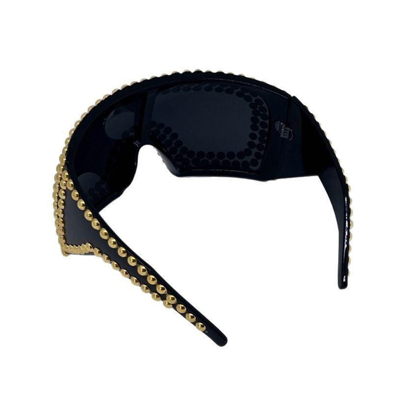 Damen modische Skibrille mit einzigartigem Nieten-Design Karnz
