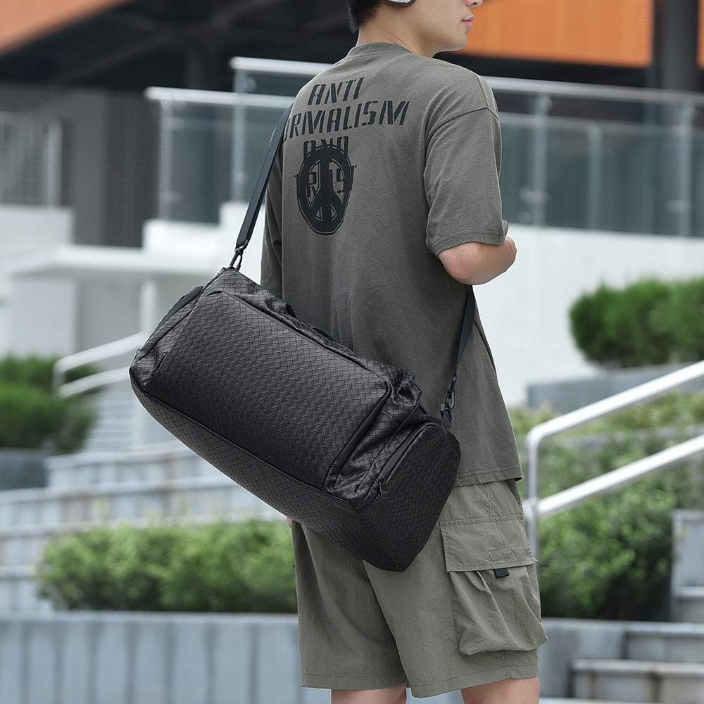 Premium Woven Travel Duffel Bag Karnz