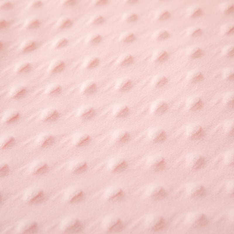 Plüsch Sherpa Decke mit gesticktem Löwenapplikation