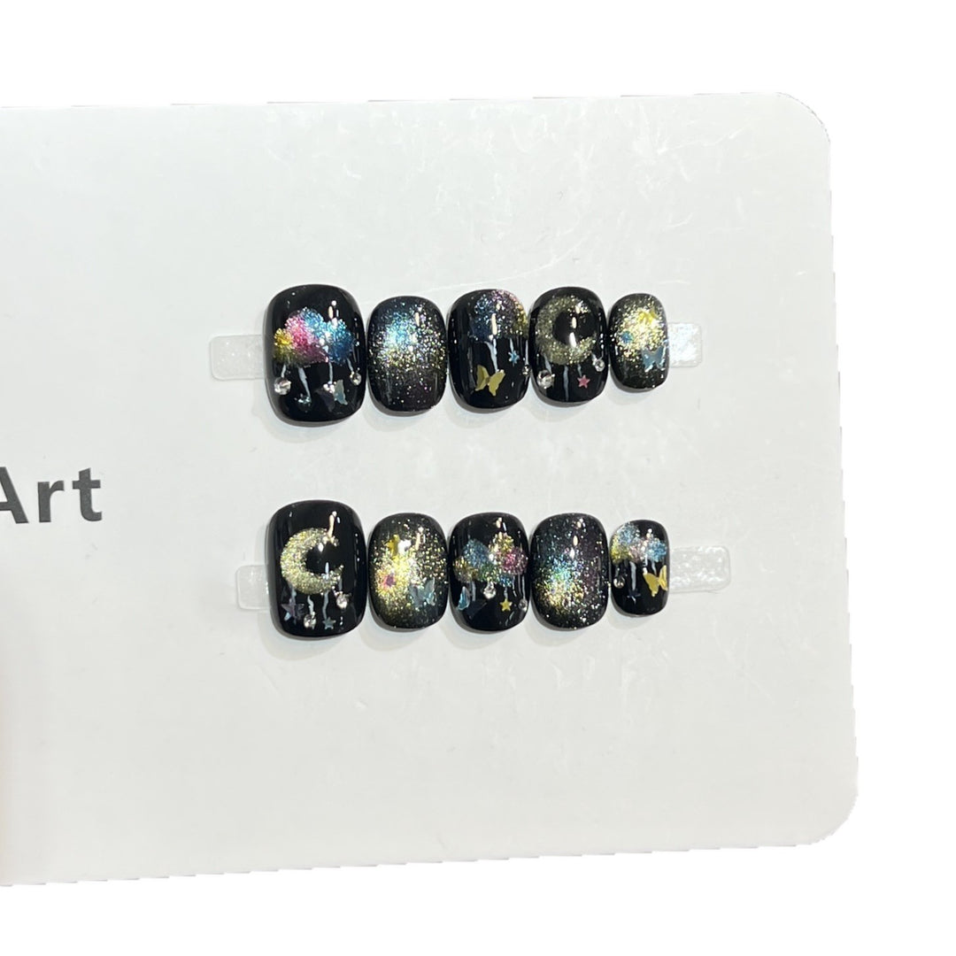 Galaxy-Themen Nagelkunst Set Karnz