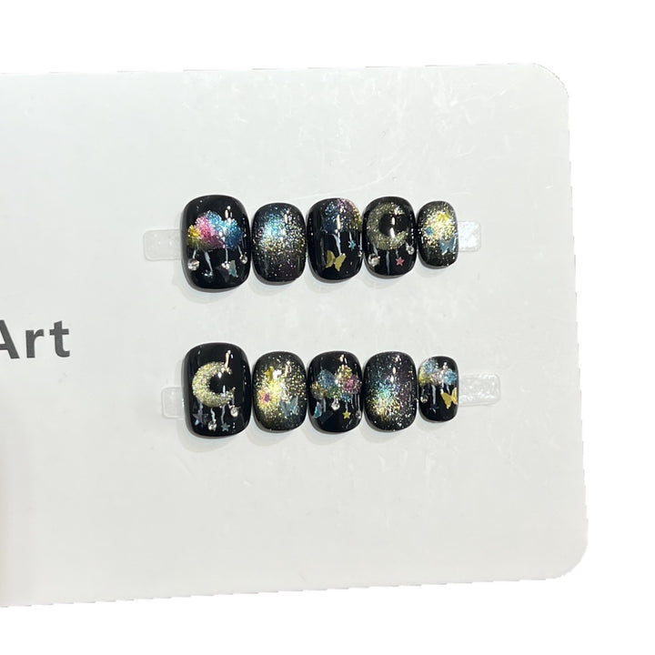 Galaxy-Themen Nagelkunst Set Karnz