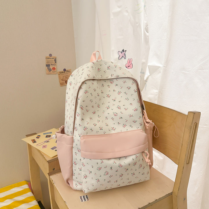 Blumenmuster Casual Rucksack Karnz