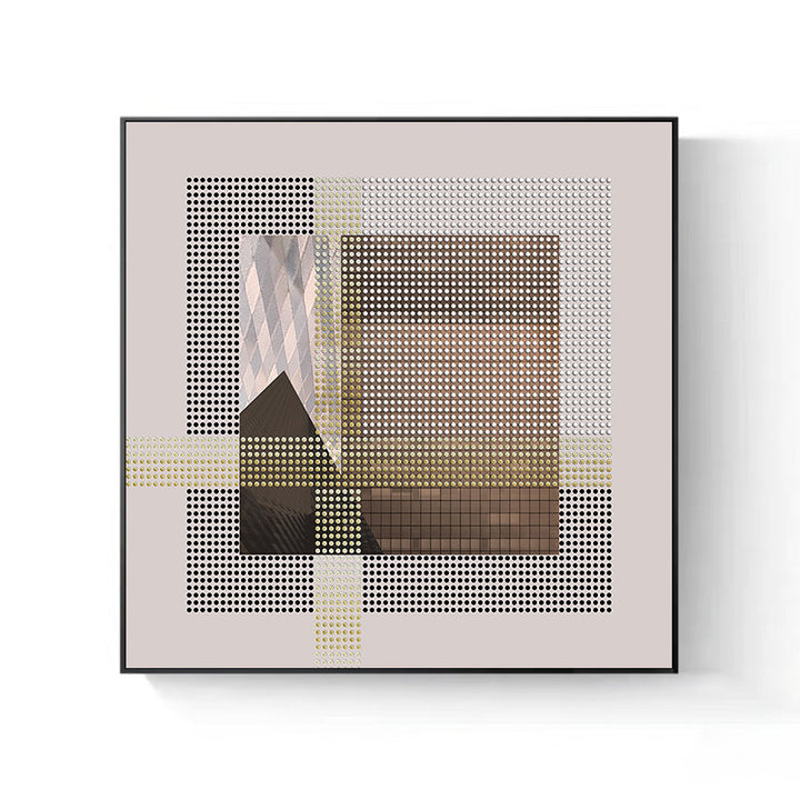Moderne geometrische Wandkunst Druck