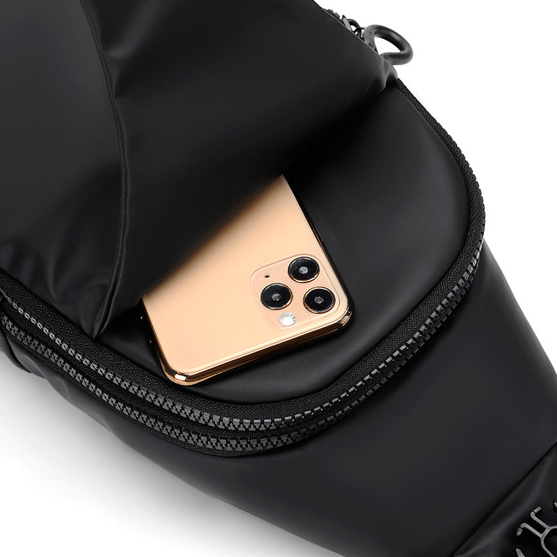 Gestreamliniert Wasserfest Sling Rucksack Karnz