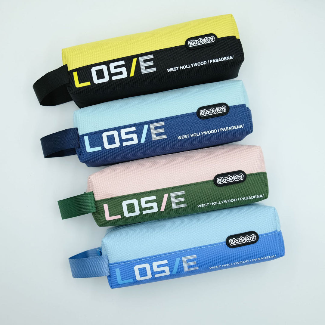 Stylische Canvas Bleistiftetasche