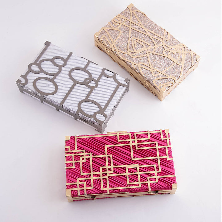 Elegante Glitzer Clutch