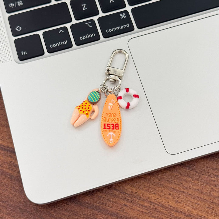 Schlüsselanhänger mit Kreativem Schwimmmotiv Karnz