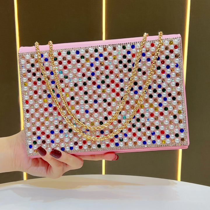Bejeweled Abend-Clutch