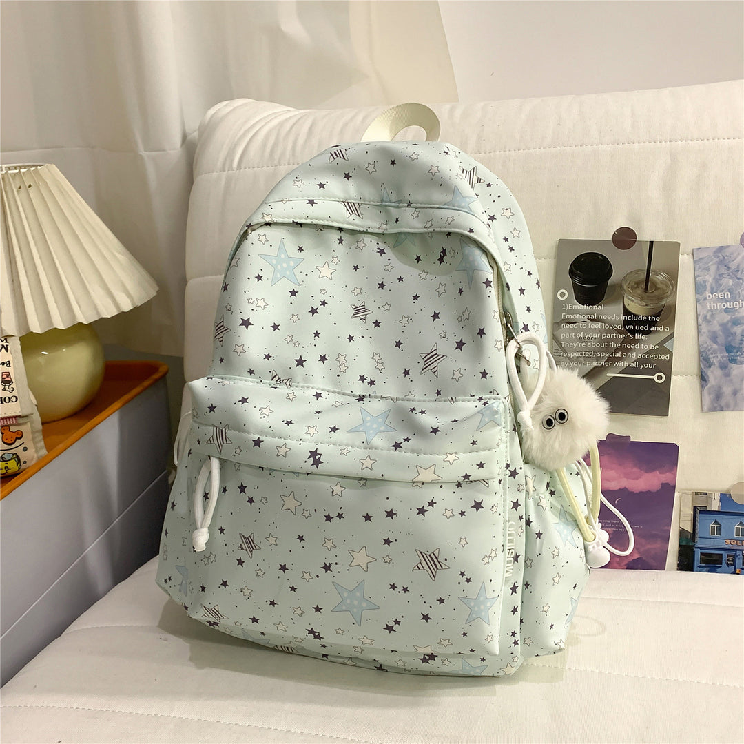 Trendiger Sternmuster-Rucksack Karnz