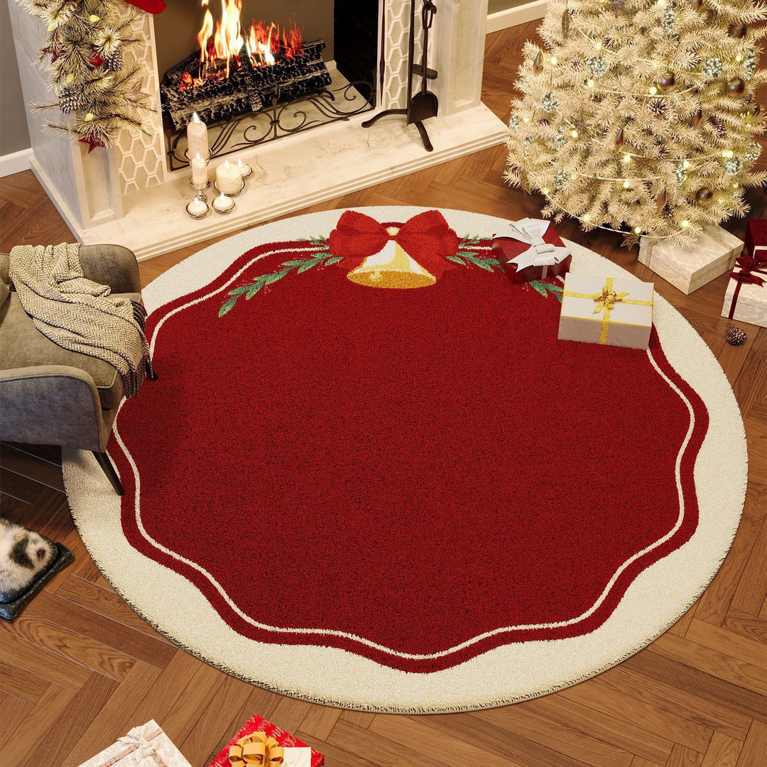 Festlicher Weihnachts-Teppich