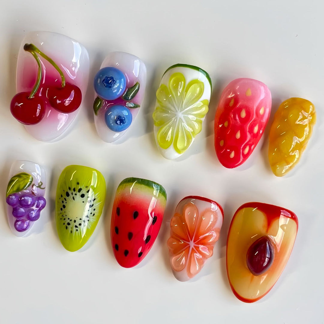 Thematic Artisan Press-On Nail Set Karnz