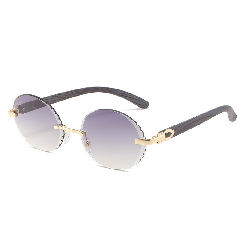 Runde Rahmen Mode Sonnenbrille Karnz