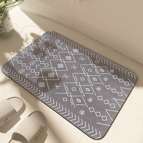 Stilvolle geometrische Muster Komfortmatte