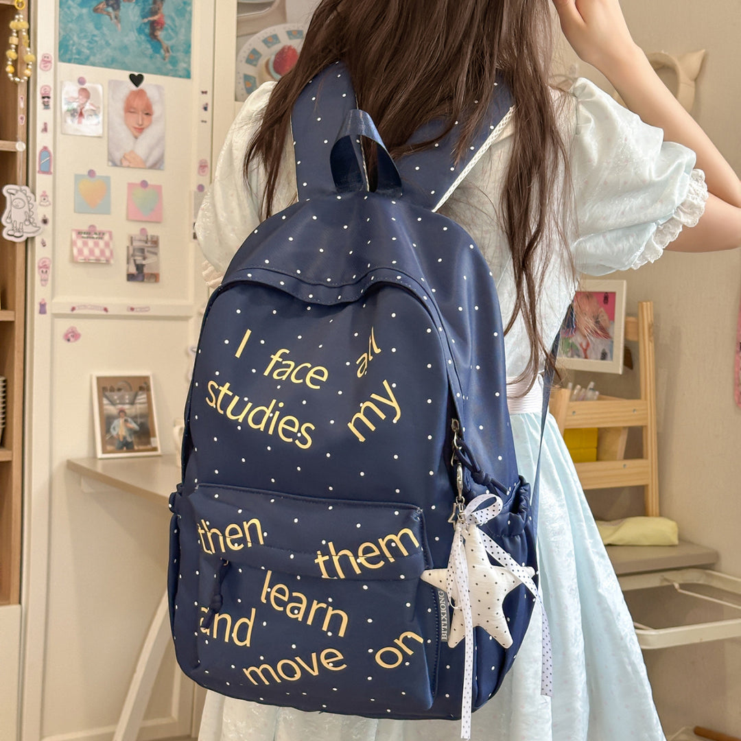 Motivationstext Rucksack Karnz