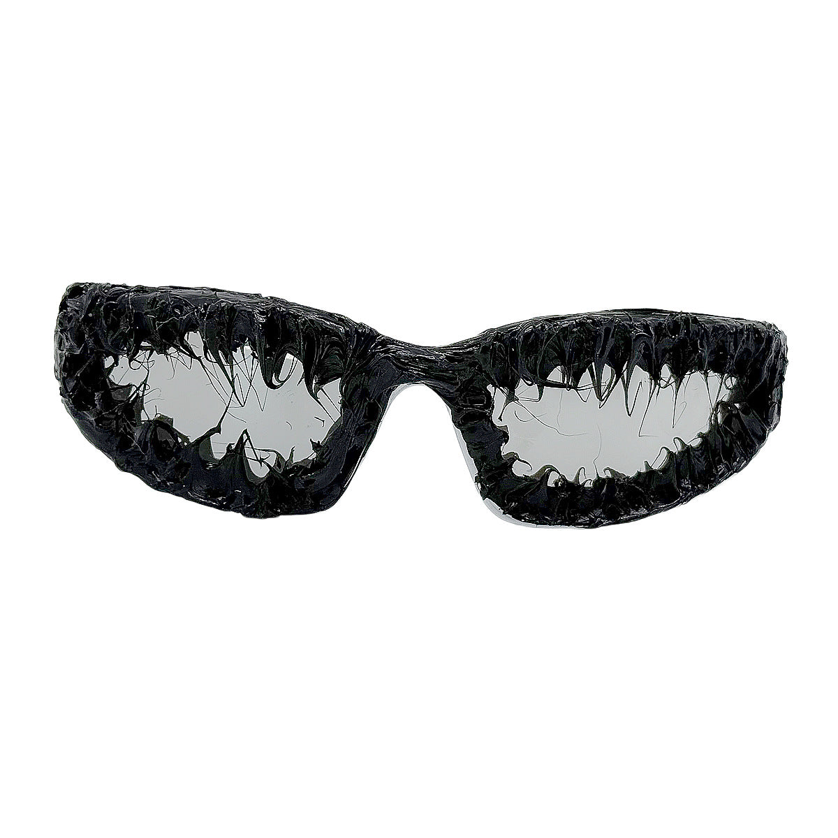 Damen kreative Design-Sonnenbrille mit einzigartigem strukturierter Rahmen Karnz