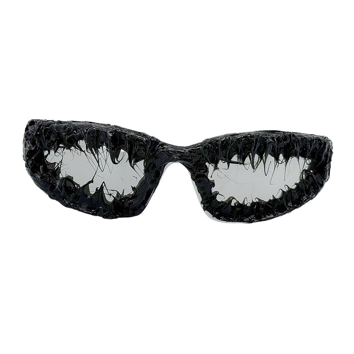 Damen kreative Design-Sonnenbrille mit einzigartigem strukturierter Rahmen Karnz