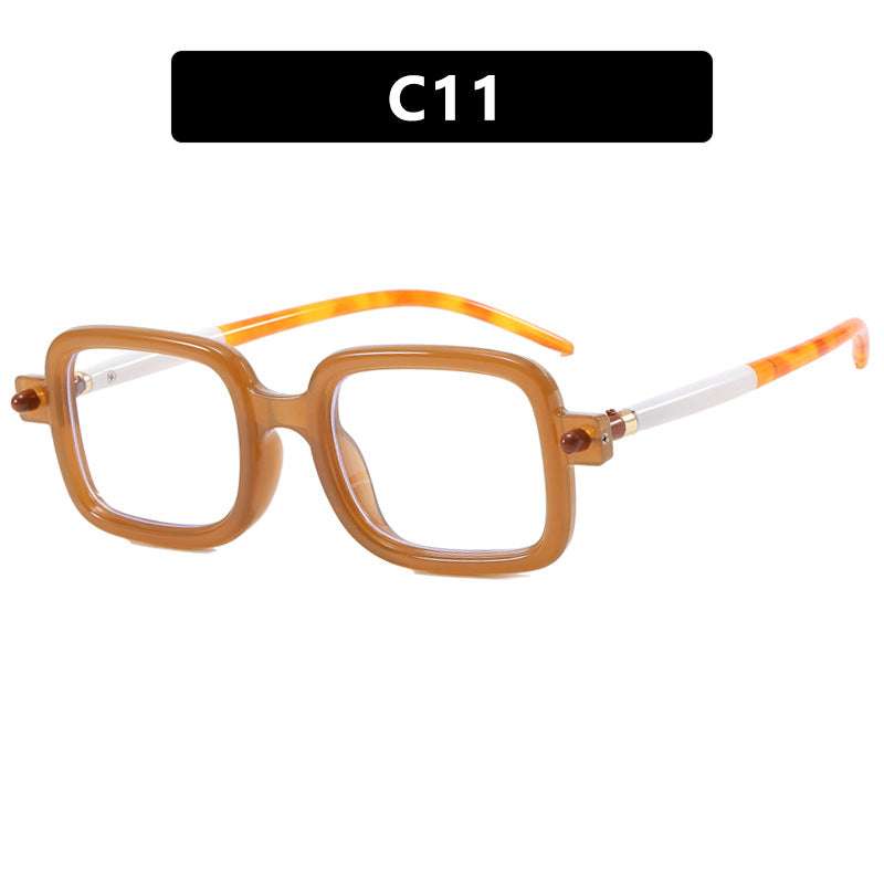 Damen quadratische Sonnenbrille mit auffälligem und modernem Design Karnz