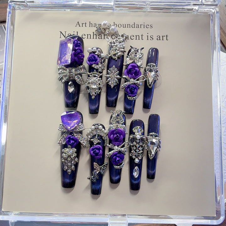 Premium 3D Dekorativen Nagel Kunst Verlängerungen