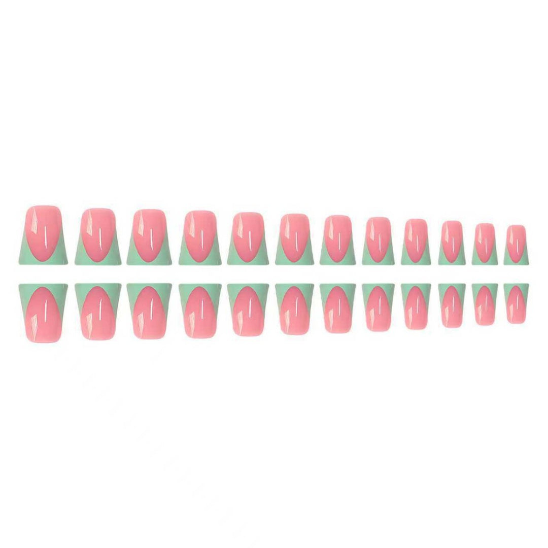 Geometrische Nagelkunst Verlängerungen Karnz