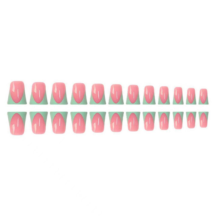 Geometrische Nagelkunst Verlängerungen Karnz