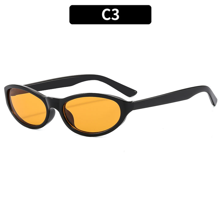 Modernes Design Stilvolle ovale Rahmen Sonnenbrille