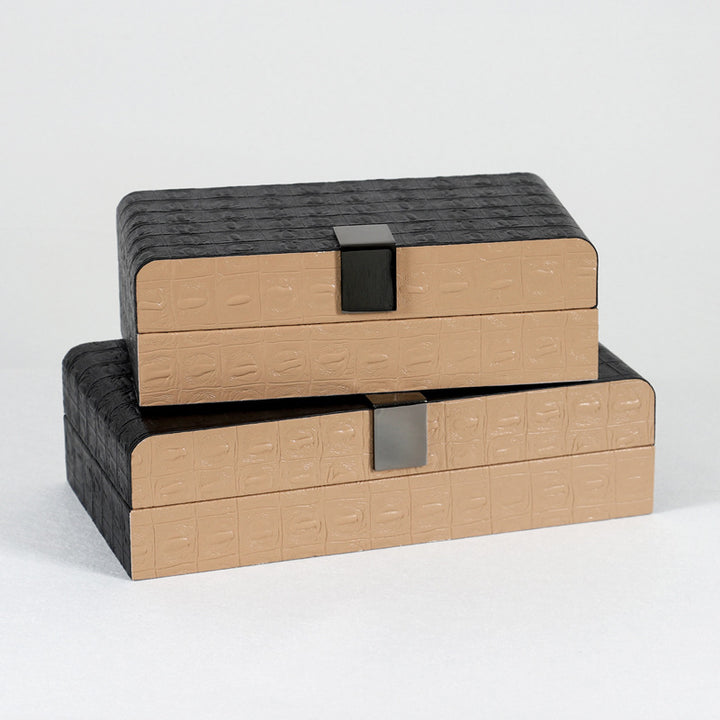 Elegante dekorative Schmuckbox