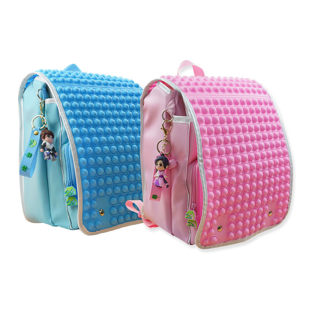 Damen Spielzeug-Rucksack mit Pop-It-Elementen Karnz