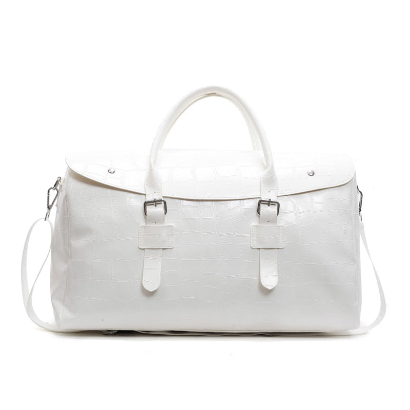 Premium Krokodiltextur Reise-Dufflebag