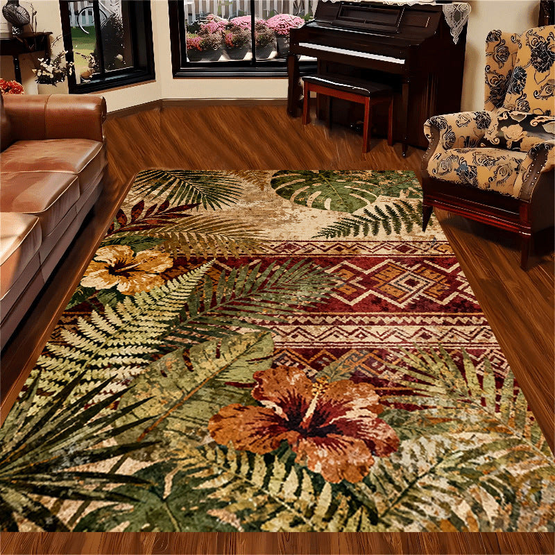 Vintage-inspiriert Botanischer Teppich