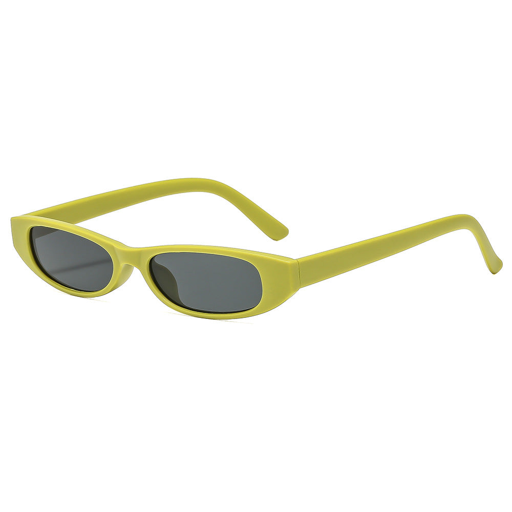 Damen trendige Cat-Eye Sonnenbrille im minimalistischen Design Karnz