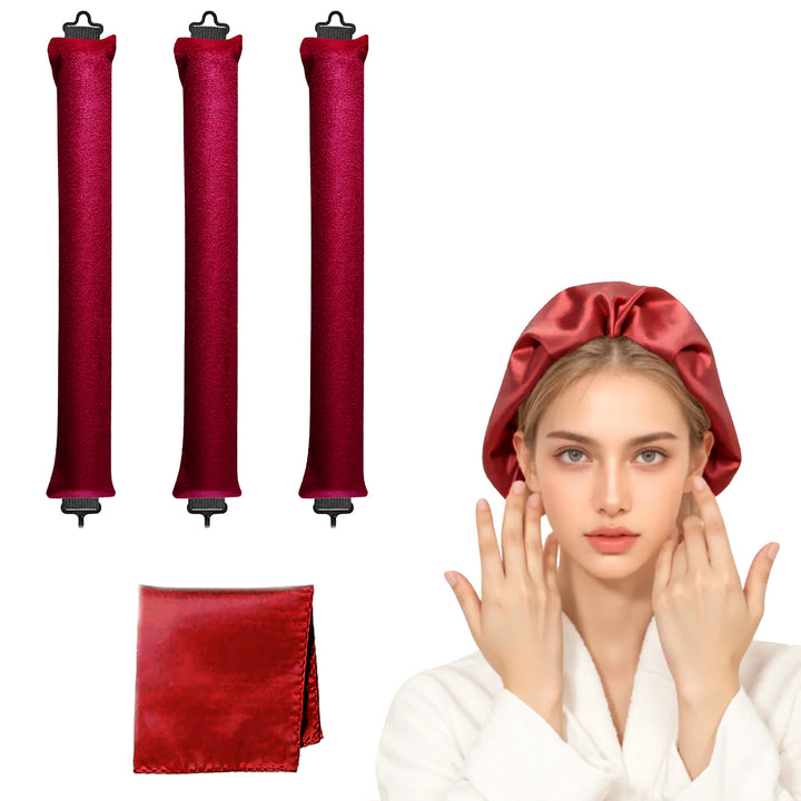 Hitzefreie Lockenstab-Set