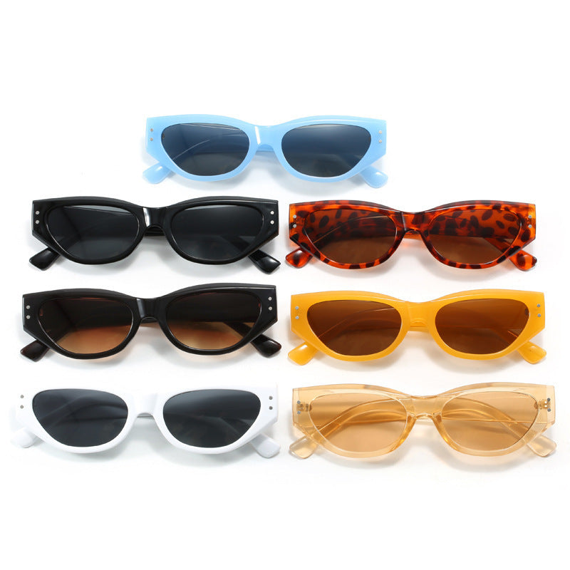 Damen modische Sonnenbrille im trendigen Cat-Eye Stil Karnz