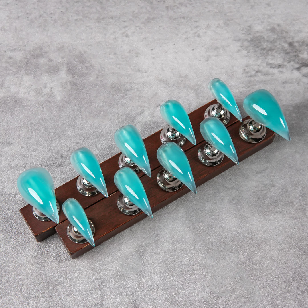 Scharfe Acryl Press-On Nagelset
