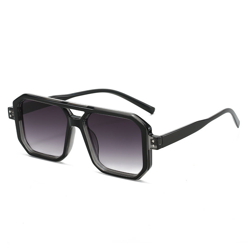 Damen modische Sonnenbrille im modernen achtkantigen Design Karnz