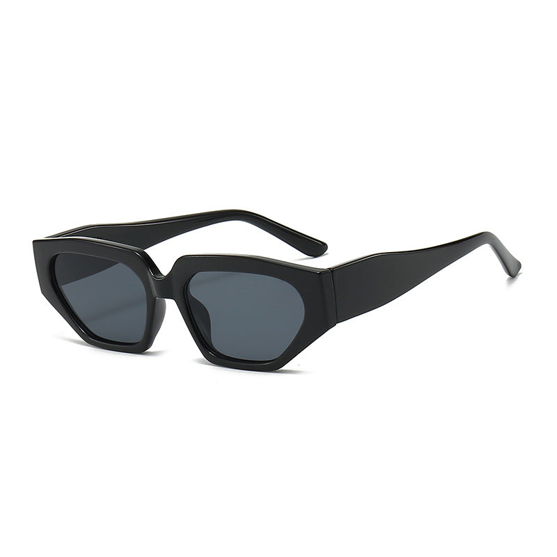 Damen Modische Sonnenbrille im innovativen polygonalen Design Karnz