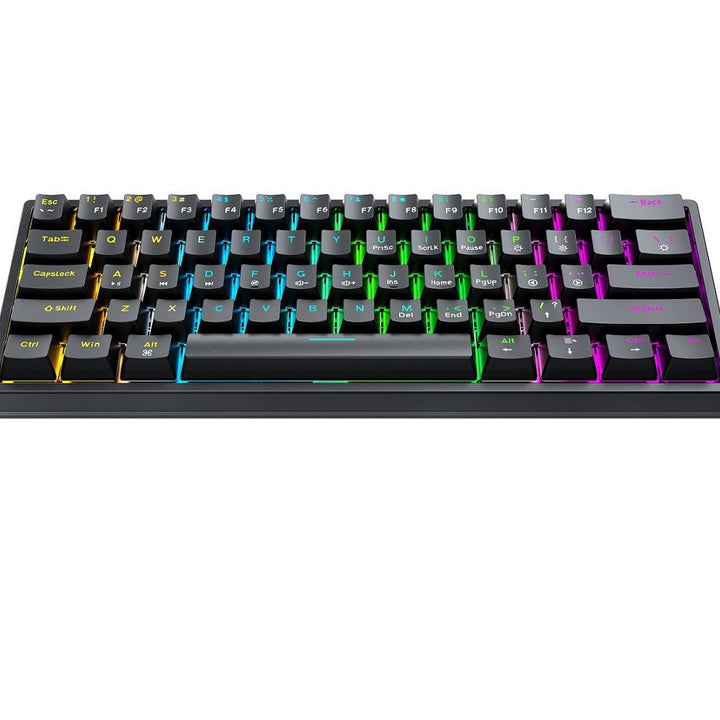 Kompakte Gaming-Tastatur mit Anpassbaren Tasten und Ergonomischem Design Karnz