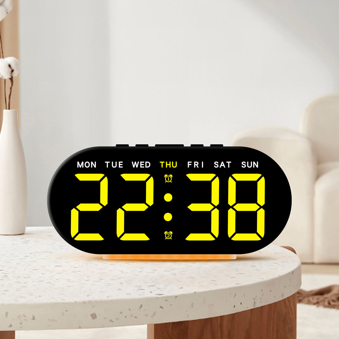 Digitaler Alarmwecker mit Einstellbarem Led-Display Karnz