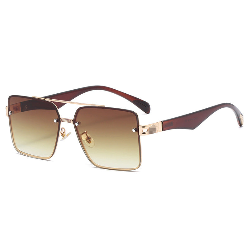 Damen modische Sonnenbrille mit elegantem Metallrahmen Karnz
