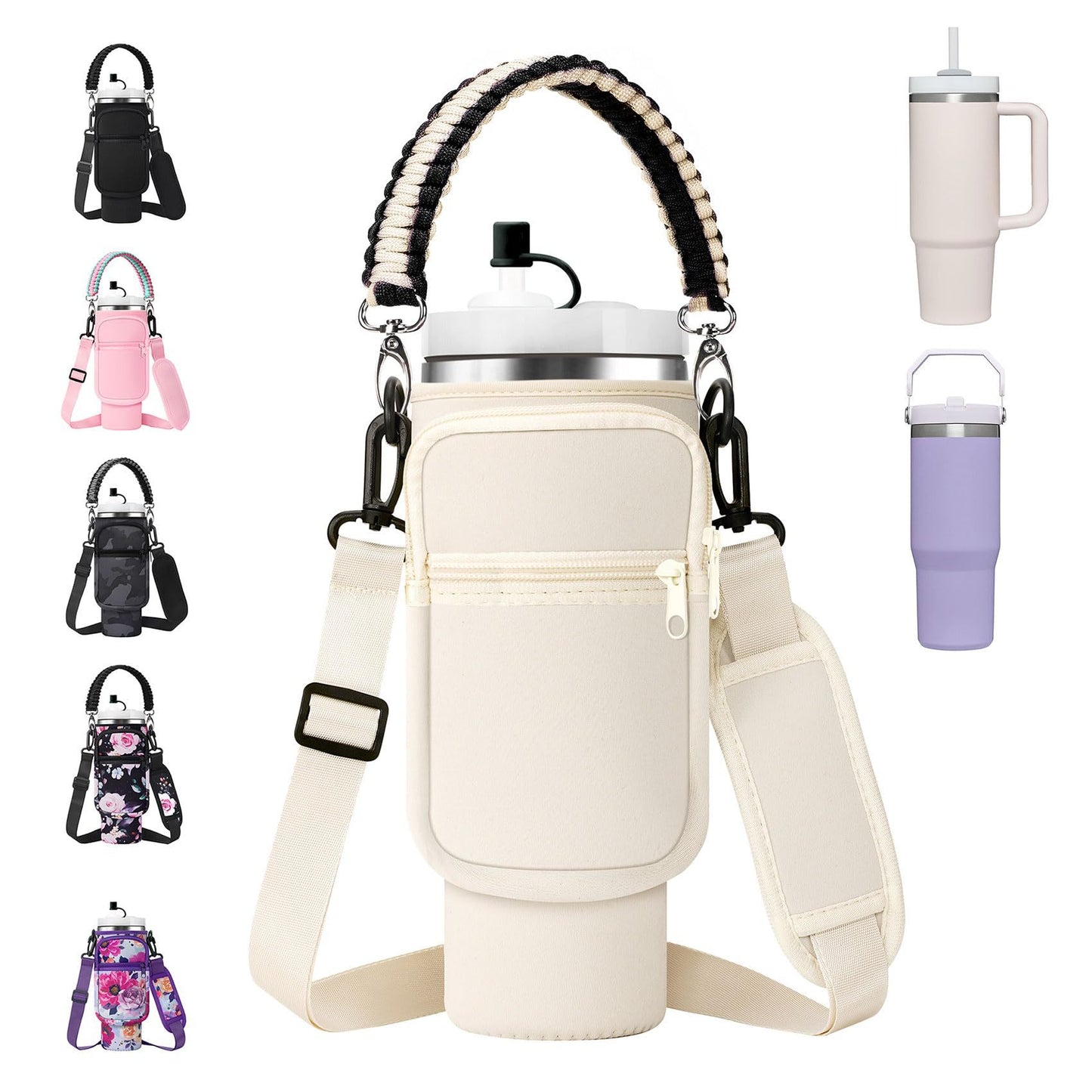Damen Multifunktionale Wasserflasche Tasche Karnz