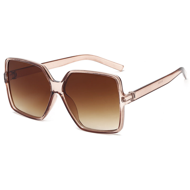 Damen oversized quadratische Sonnenbrille mit elegantem Rahmen Karnz