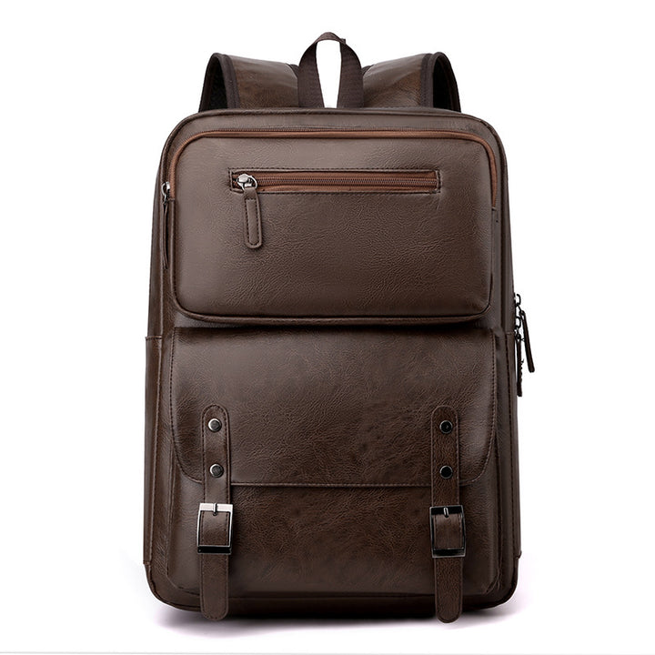 Stylischer Leder-Rucksack Karnz