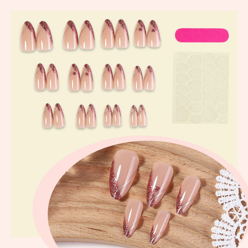 Press-On Nagelkunst Karnz