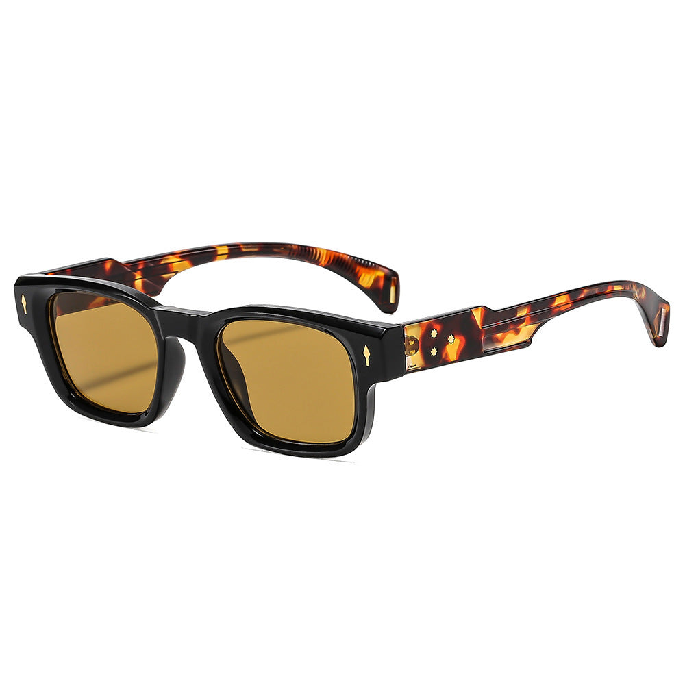 Retro-inspirierte quadratische Sonnenbrille Karnz