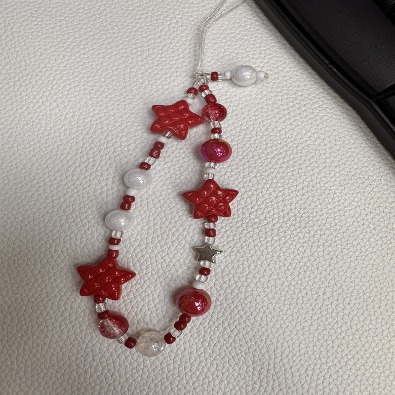 Dekorativer Charm-Bead-Halskette Karnz